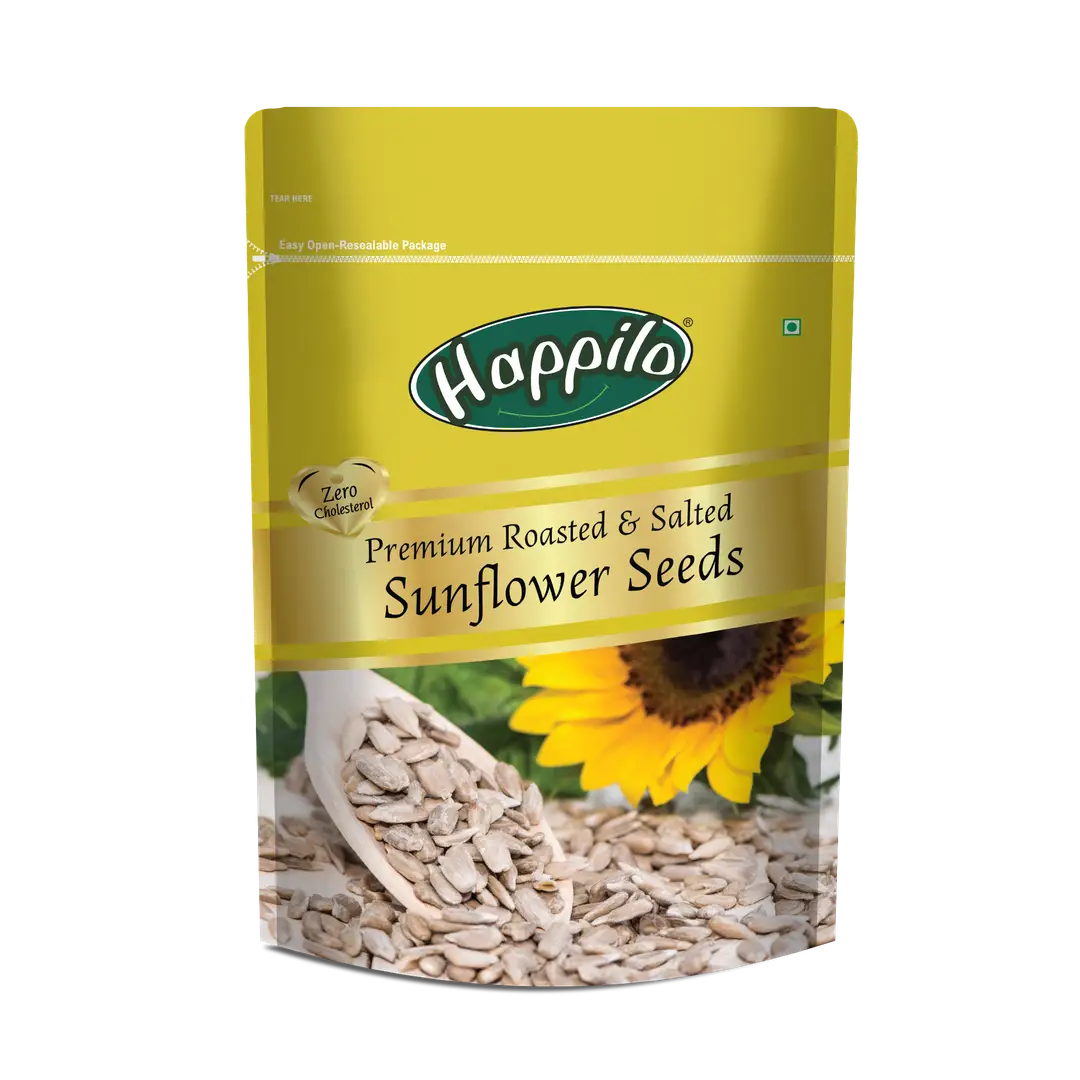 Happilo Premium Roasted & Salted Sunflower Seeds (No Shells) - 250 gm