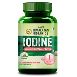 Vlado’s Himalayan Organics Iodine for Maintaining Healthy Cellular Metabolism