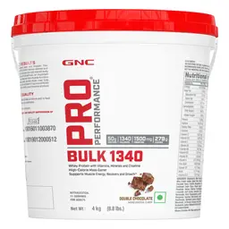 GNC Ind Pro bulk 1340 Chocolate | Whey Protein | High-Calorie Mass Gainer icon