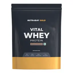 Nutrabay Gold Vital Whey Protein with Vitamins & Minerals for Strength and Muscle Recovery icon