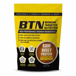BTN Sports Raw Whey Protein Powder Concentrate 80% (24g Protein Per Serving) icon
