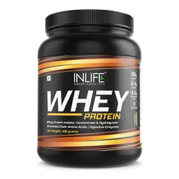 INLIFE - Whey Protein Powder With Isolate Concentrate Hydrolysate & Digestive Enzymes - 400 Grams icon