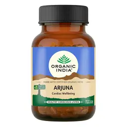 Organic India Arjuna -  Promotes a healthy blood lipid profile and aids in reducing the effects of stress and nervousness. icon
