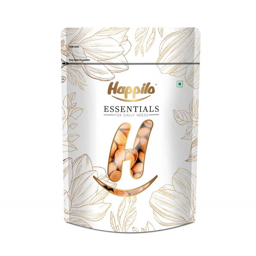 Happilo Essentials Californian Popular Almond - Pack of 1 (500 gm)
