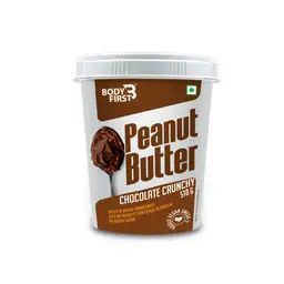 Bodyfirst Peanut Butter Chocolate Crunchy - Helps in weight Management,Rich in Prebiotic fibre,High in Protien icon