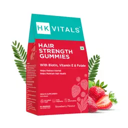 HealthKart HK Vitals Hair Strength Biotin with Zinc, Vitamin C, A, & E for Stronger Hair & Nails icon