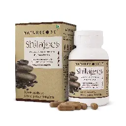 Nature Code Shilajeet Improves Stamina And Vitality-60 Veg. Capsules icon