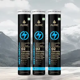 Auric Men's Energy ++ with Safed Musli and Gokshura for Strength, Stamina and Performance icon