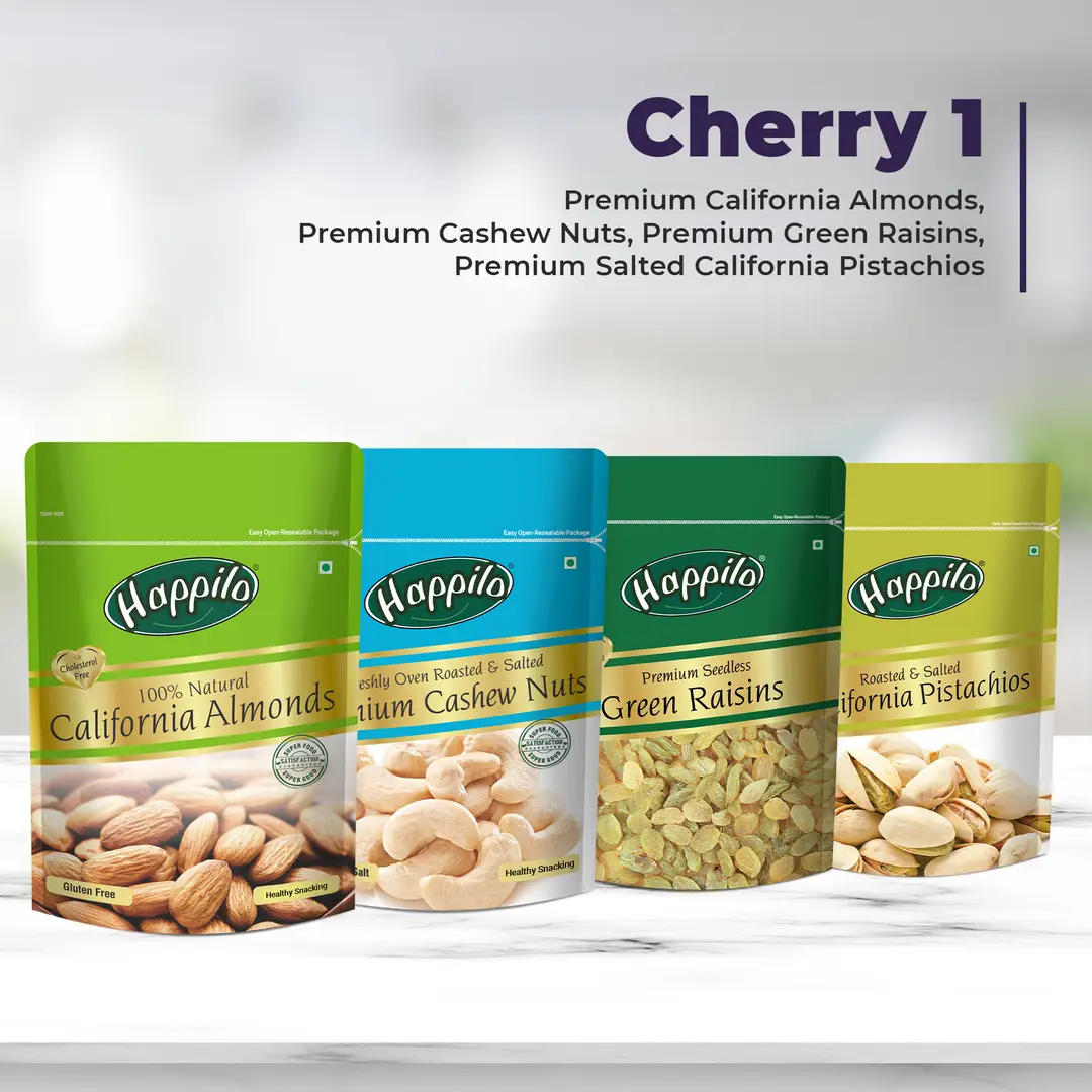 Happilo Dry Fruit Celebrations Gift Box - Cherry,1000g