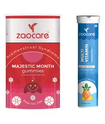 Zaocare Majestic Month (30 Gummies) & Multivitamin (15 Effervescent Tablets) icon