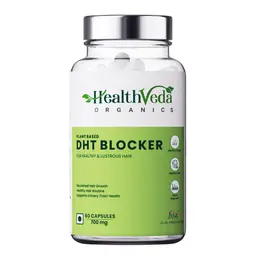 Health Veda Organics Plant Based DHT Blocker with Green Tea Leaves & Nettle Leaves for Hair Growth icon