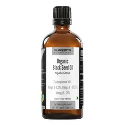 Sharrets Organic Black Seed Oil 100ml, Vegan Kalonji Oil for Hair, Skin, Immunity, Digestion, Joint icon