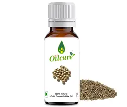 Oilcure - Hemp Seed Oil Cold Pressed -  With Omega-3 Fatty Acids - for Promote Heart Health, Support Brain Function, And Enhance Overall Well-Being icon