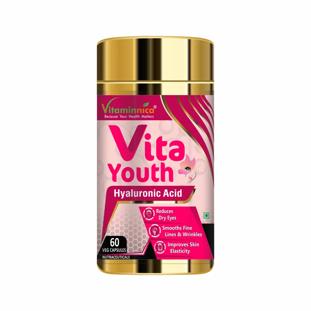 Vitaminnica - Vita Youth Capsules | Natural Beauty Formula | - Pack of 1 (60 Capsules)