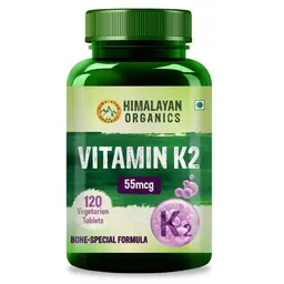 Himalayan Organics - Vitamin K2 100 mcg for Strong Bones & Healthy Heart icon