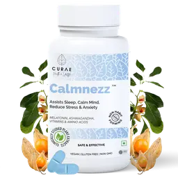 Curae Health - Calmnezz - Helps to Improve Sleep Quality, calms mind, Reduce Stress & Anxiety icon