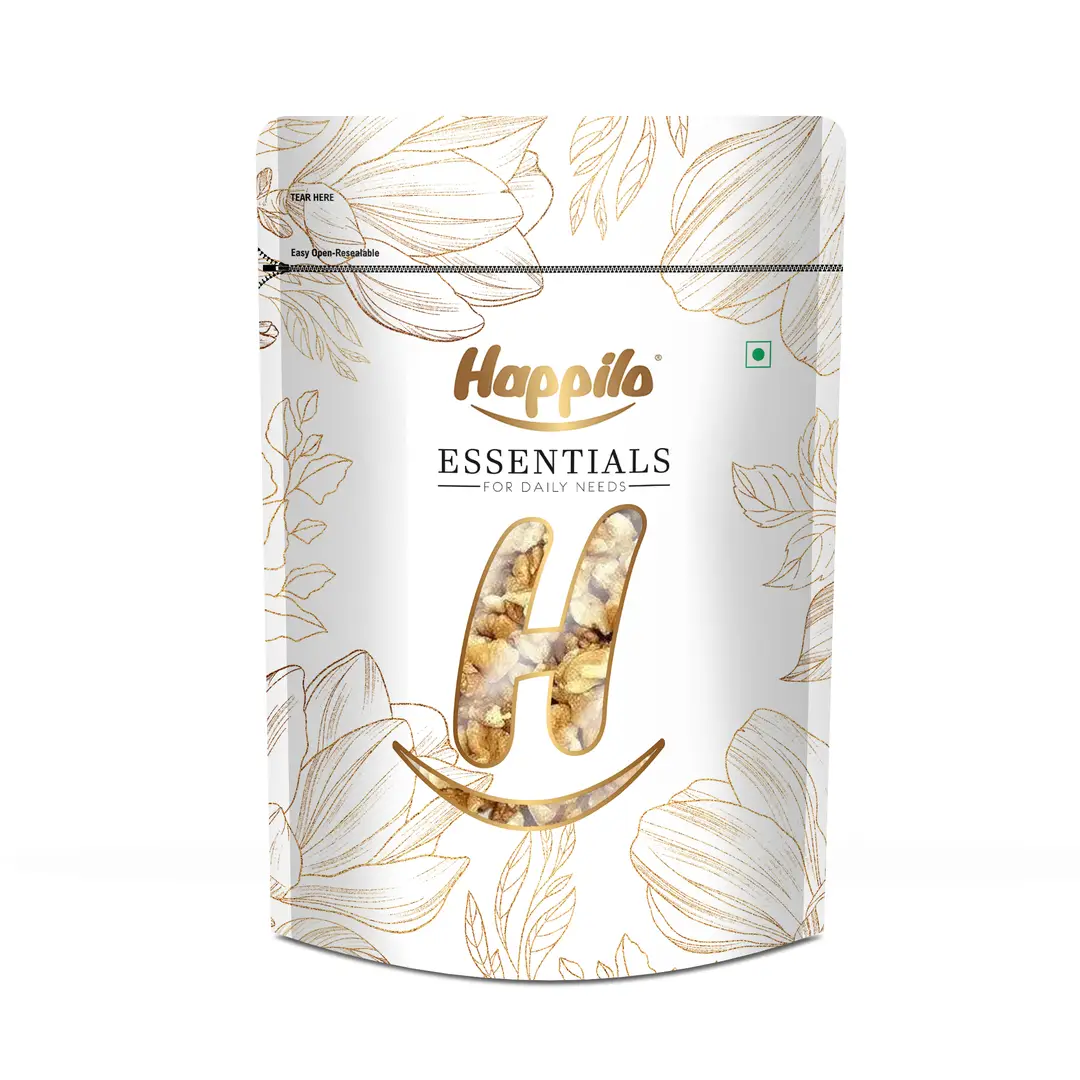 Happilo Essentials Popular Walnuts Kernals Broken - Pack of 1 (500 gm)