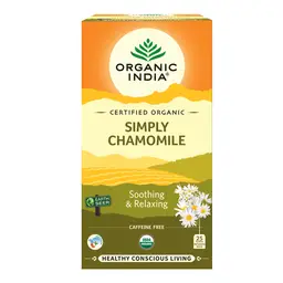 Organic India Simply Chamomile Tea for Stress & Relaxation icon