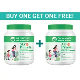 Dr Vaidya's My Prash Chyawanprash for Daily Health - Protects from frequent illness, Improve Energy, digestion & Metabolism - Buy 1 Get 1 Free icon