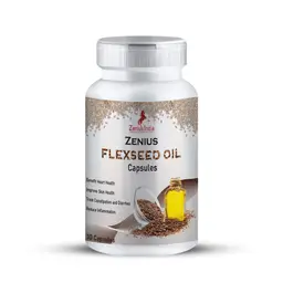 Zenius Flaxseed Oil Capsules Flaxseed for Hair and Skin icon
