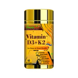 Vitaminnica - D3 + K2 Capsules | For Bone and Heart Health | icon