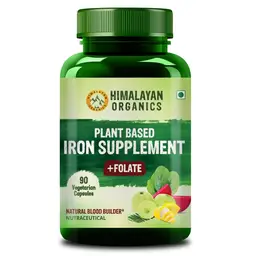 Himalayan Organics - Plant Based Iron Supplement with Folate for Haemoglobin icon