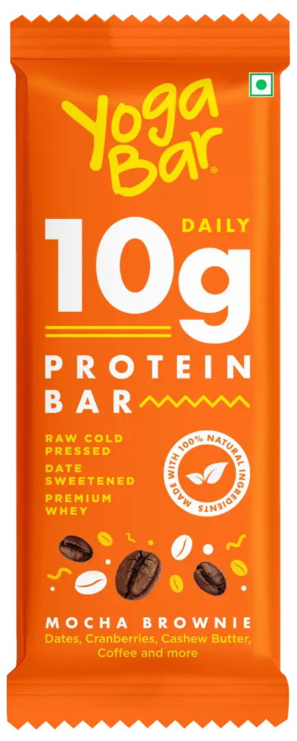 Buy Yogabar 10g Protein Bar with Dates, Protein Blend (Pack of 6