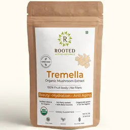 Rooted Active Naturals Tremella Mushroom Extract for Beauty and Skin Glow