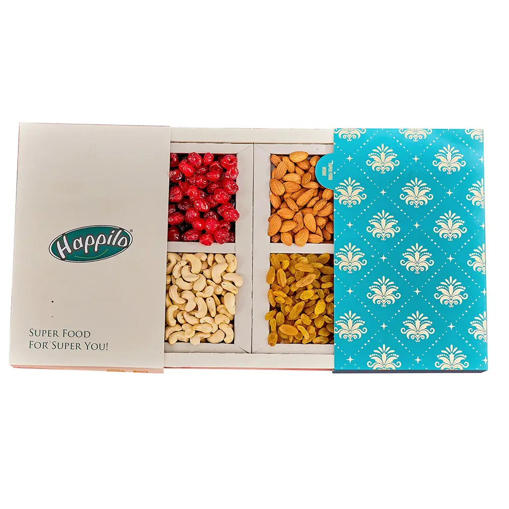 Happilo Dry Fruit Celebrations Gift Box - Poppy,630g