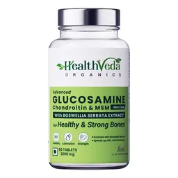 Health Veda Organics - Plant Based Glucosamine Chondroitin and MSM for Healthy Joint, Bone and Cartilage icon