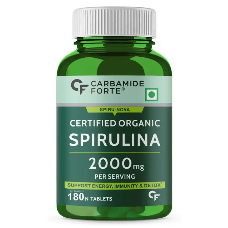 Carbamide Forte Organic Spirulina Tablets 2000mg