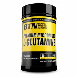 BTN Sports Premium Micronised L-Glutamine Powder  icon