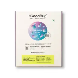 The Good Bug Advance Metabolic System with L- Carnitine Tartrate & Prebiotics Fiber Blend for Weight Management and Boosts Metabolism