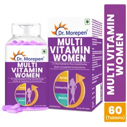 Dr. Morepen Multivitamins for Women with Calcium and Herbal Extracts for Energy and Immunity Boost icon