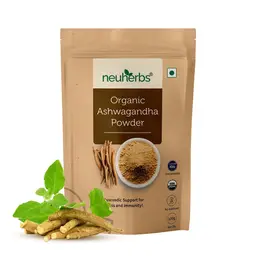 Neuherbs -  Organic Ashwagandha Powder - with Organic Root - Increasing Muscle And Strength icon
