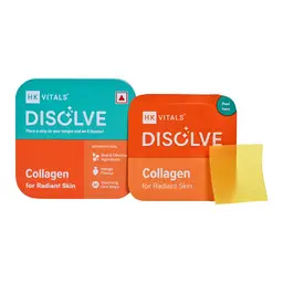 HealthKart -  HK Vitals DISOLVE Collagen, for Radiant Skin, No Added Sugar, Mango, 30 Strips icon