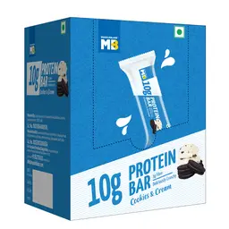 MuscleBlaze - Protein Bar, Protein Blend, Fibre, 100% Veg, Gluten-Free, Healthy Protein Snacks, For Energy & Fitness (Pack of 6) icon