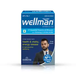 Wellman Comprehensive Multivitamin For Men - with 21 Essential Nutrients - for Energy, Reproductive Health, And Overall Vitality icon