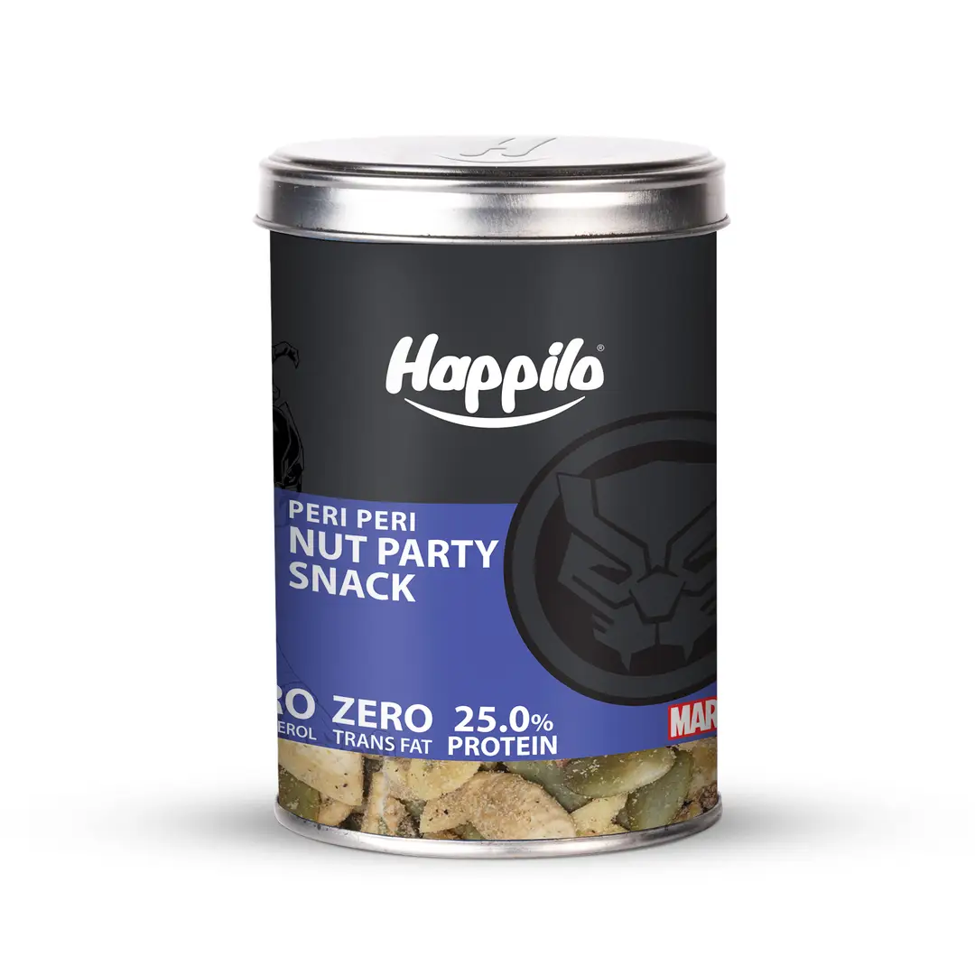 Happilo Marvel International Peri Peri Nut Party Snack - 150 gm