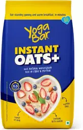 Yogabar Instant Oats+ with 100% Rolled Oats for Weight Management icon