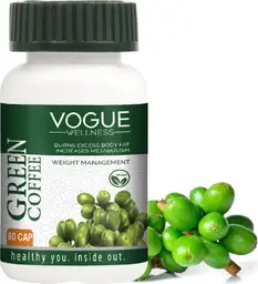 Vogue Wellness Green Coffee for Weight Management, Increase Metabolism and Burns Fat icon
