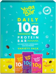 Yogabar - 10g Protein Bar - with Dates, Protein Blend - for Post-Workout Recovery icon