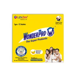 Lifezen - WonderPro The Super Probiotic Sachet (1gm Each) Delicious Banana Delicious Banana -   Help to boost your immunity and digestion. icon