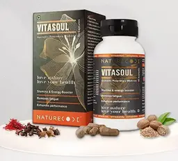 Nature Code Vitasoul Enhances Stamina , Vitality And Performance Level -60 Veg. Capsules