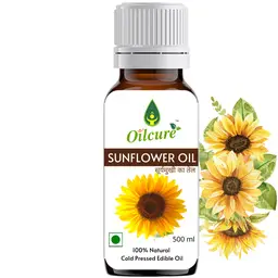 Oilcure - Virgin Sunflower Oil - for Heart Health And Contributing To Inflammation In The Body icon