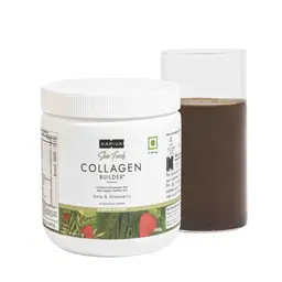 Kapiva Skin Foods Collagen Builder - With Amla, Spirulina, Basil, Sesbania & 8 Ayurvedic Herbs for Healthy Skin - 100% Ayurvedic - Jaljeera Flavour (250g) icon