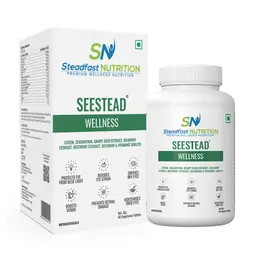 Steadfast Nutrition - Seestead Eye Protector - with Bilberry Extract, Grapeseed Extract - for Protecting Eyes From Blue Light icon
