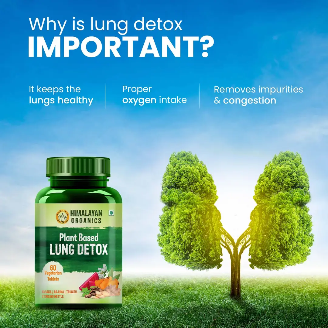  Daily Lung Cleanser & Detox Support Supplement