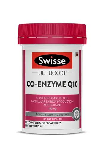 Swisse Ultiboost Co Enzyme Q10 150Mg - Pack of 1 (50 Tablets)