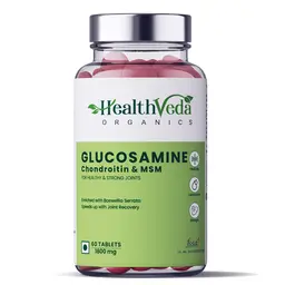 Health Veda Organics - Plant Based Glucosamine Chondroitin and MSM for Healthy Joint, Bone and Cartilage icon